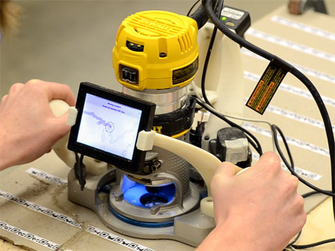 Frustrated Engineer Designs Device That Improves on CNC Routers