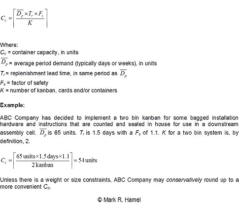 Calculating Container Capacity Quality Digest