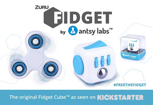 Fidget Cube: A Vinyl Desk Toy by Matthew and Mark McLachlan — Kickstarter