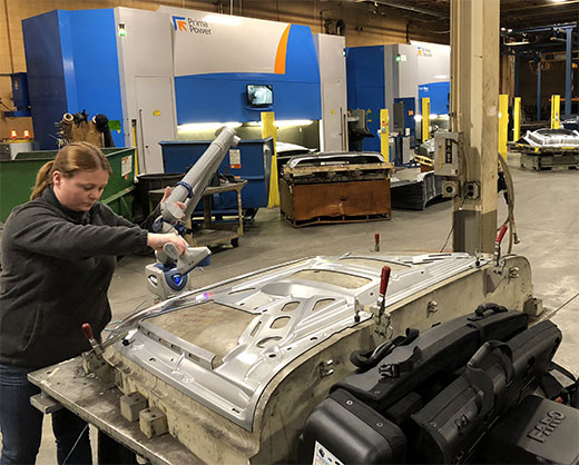 laser scanning for automotive