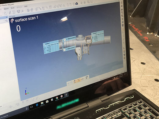 laser scanner screenshot