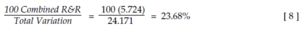 = = 23.68% [ 8 ]