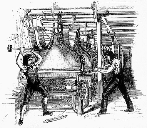 Luddites, early 19th century