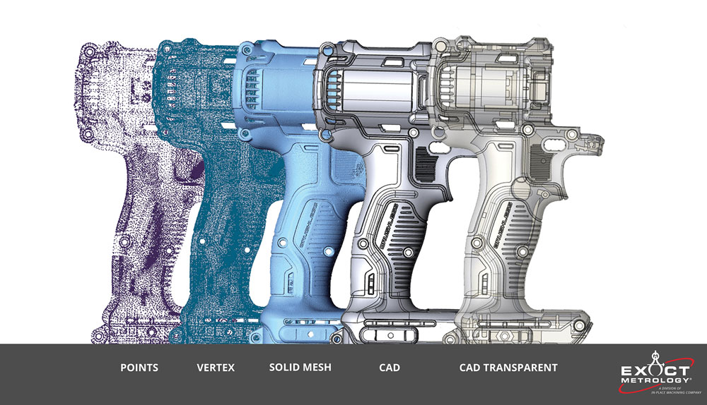 Exact Metrology Reverse Engineers an Impact Driver Body Quality Digest