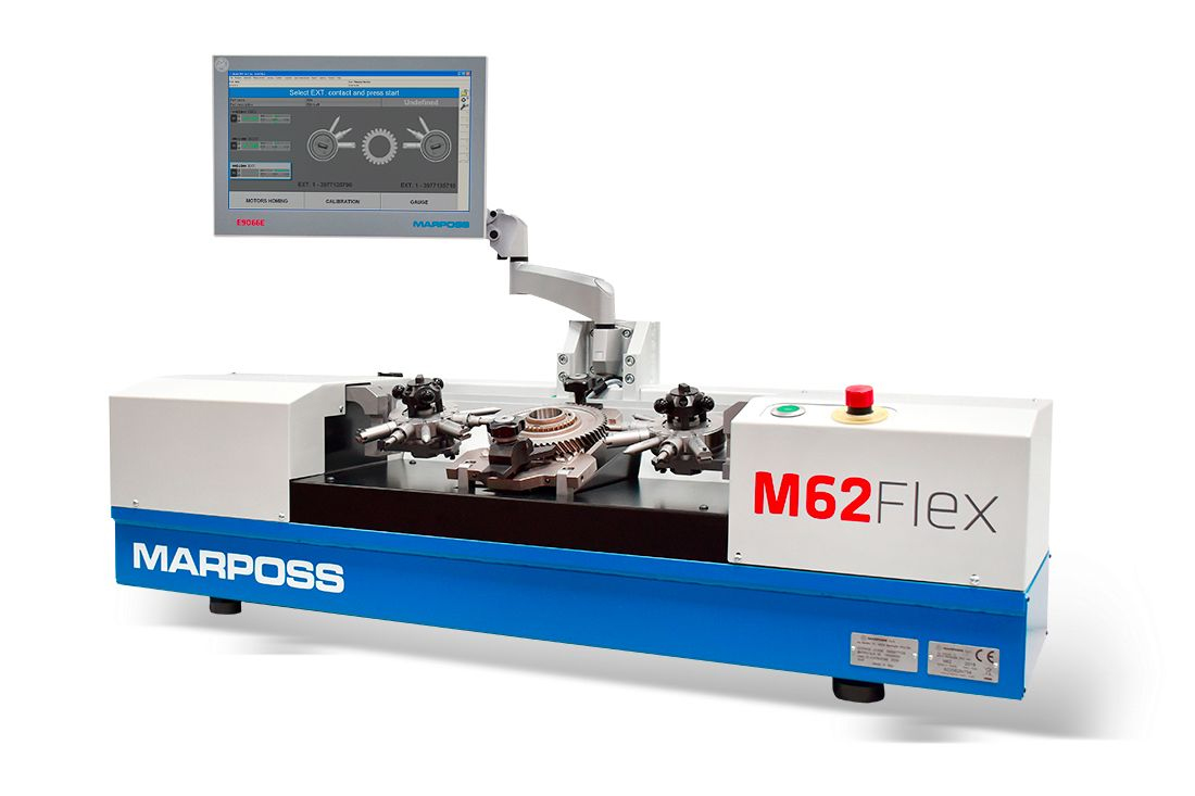 The Marposs NVH Gear Tester identifies potential gear defects at the component level that can lead to transmission noise.