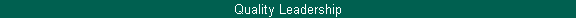 Quality Leadership 